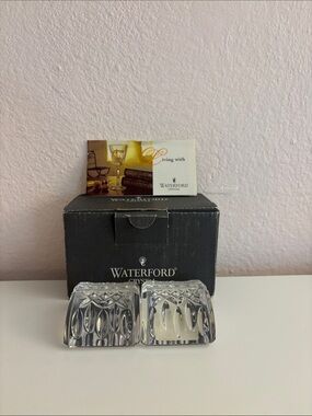 Waterford Clear Crystal Losmore Placecard holder